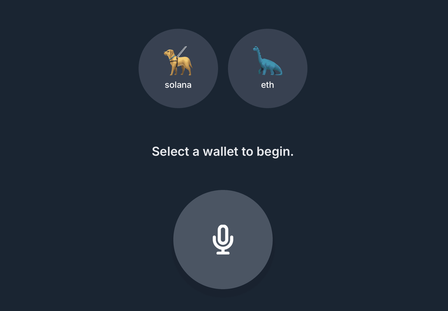 CoinPillot Voice Interface Preview